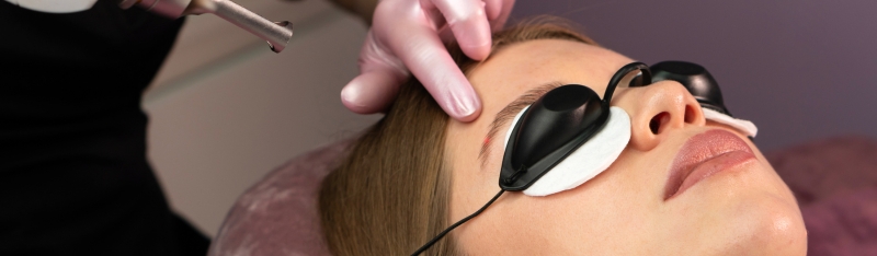 Wart removal treatment consultation showing professional assessment and safe skin care approach.